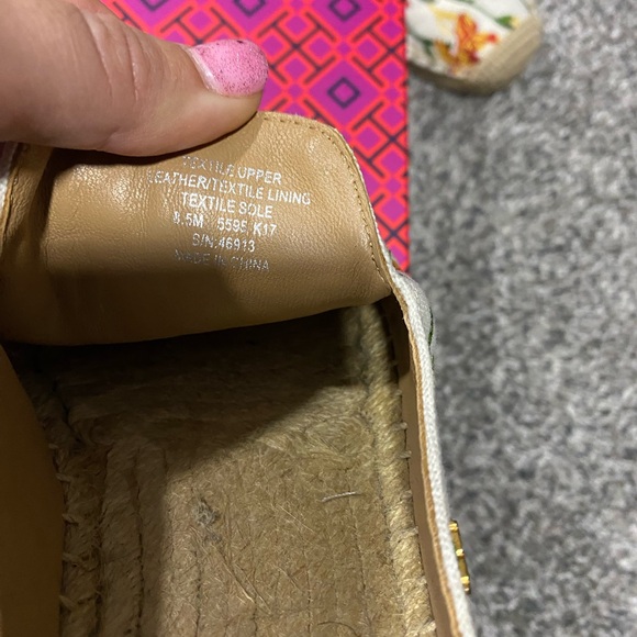 Tory Burch Espadrilles- like new - Picture 5 of 6